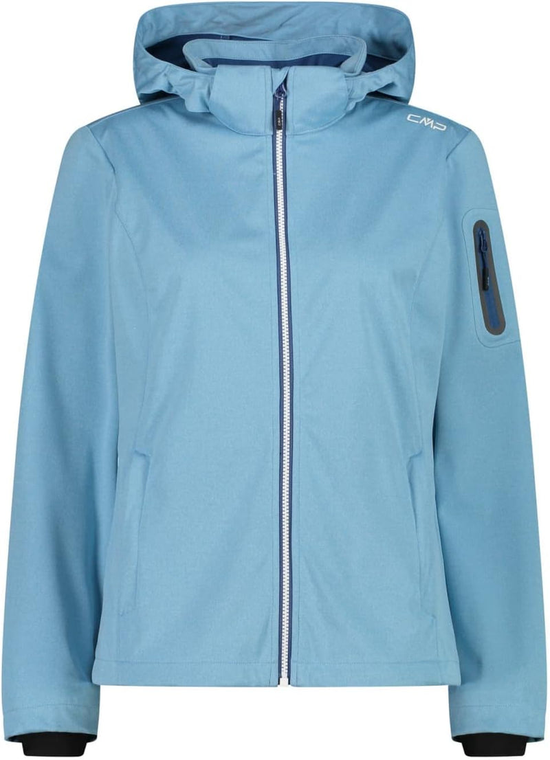 CMP Damen Windproof And Waterproof Softshell Jacket Wp 7.000 Jacke 38 CIELO MEL., 38 CIELO MEL.