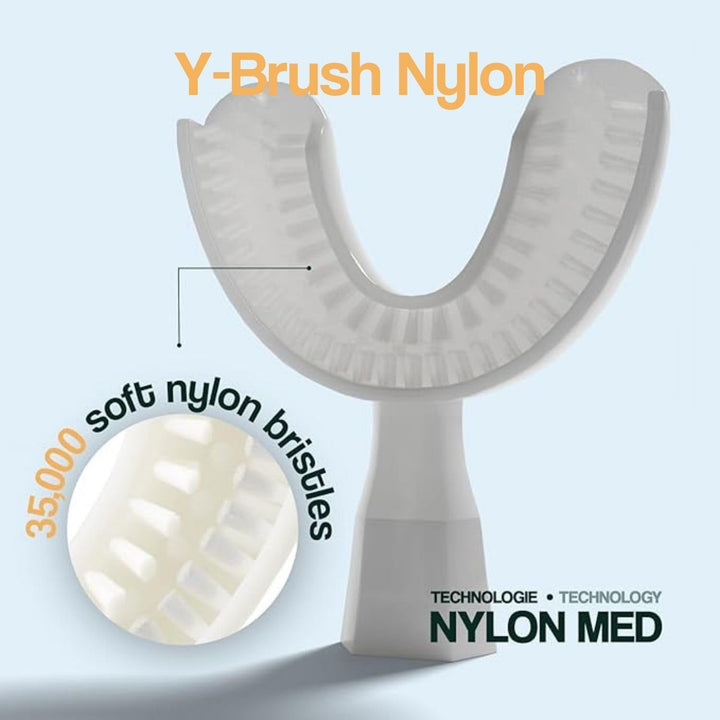 Y-Brush - Zahnbürstenkopf - Y-Bürste - Flexibel - 6 Monate Nutzung - Erwachsene S - Enfant (4 - 12 a
