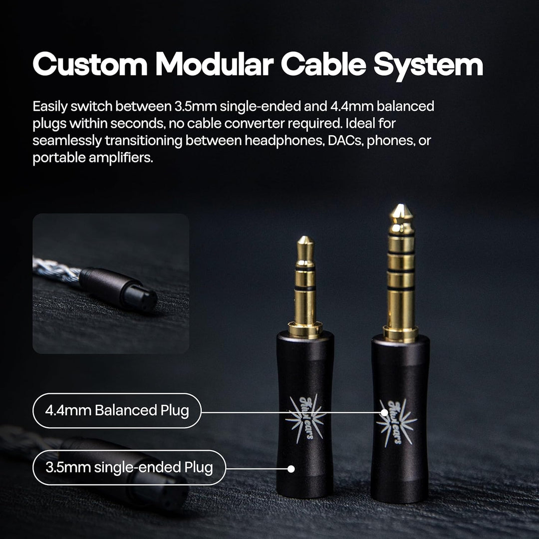 LINSOUL Kiwi Ears Astral In-Ear-Monitor, 1DD+6BA Hybrid-Ohrhörer, HiFi-Studio-Aufnahme- und Mischkop