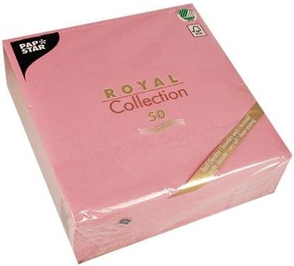 Unbekannt 250 Servietten ROYAL Collection 1/4-Falz 40 cm x 40 cm rosa