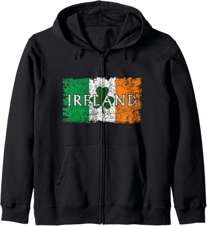 Ireland Shamrock St Pattys Day Irish Flag St Patricks Day Kapuzenjacke