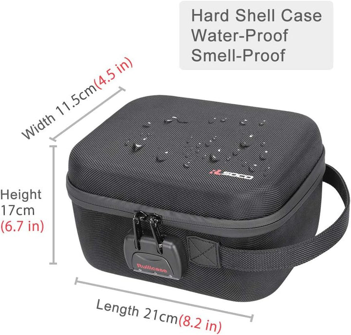 RLSOCO Smell Proof Case-Geruchssichere Tasche für Kräuter mit Combo Lock