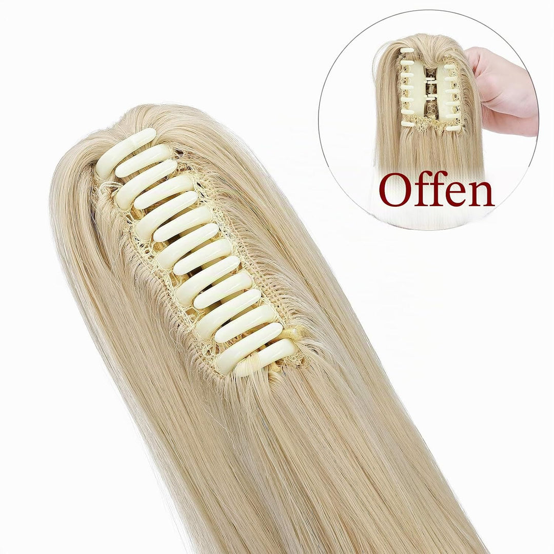 SEGO Ponytail Extension Pferdeschwanz Zopf mit Klammer Haarteil Haarverlängerung Hair Piece Haar Hit