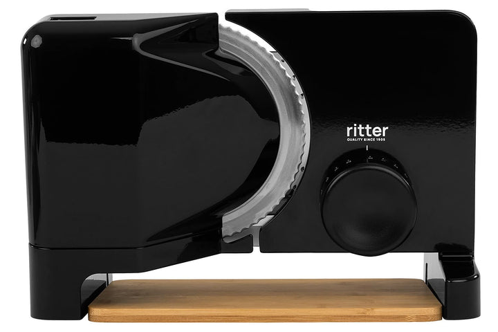ritter varido 5 Elektrischer Allesschneider & Brotschneidemaschine aus Metall mit ECO-Motor, Made in