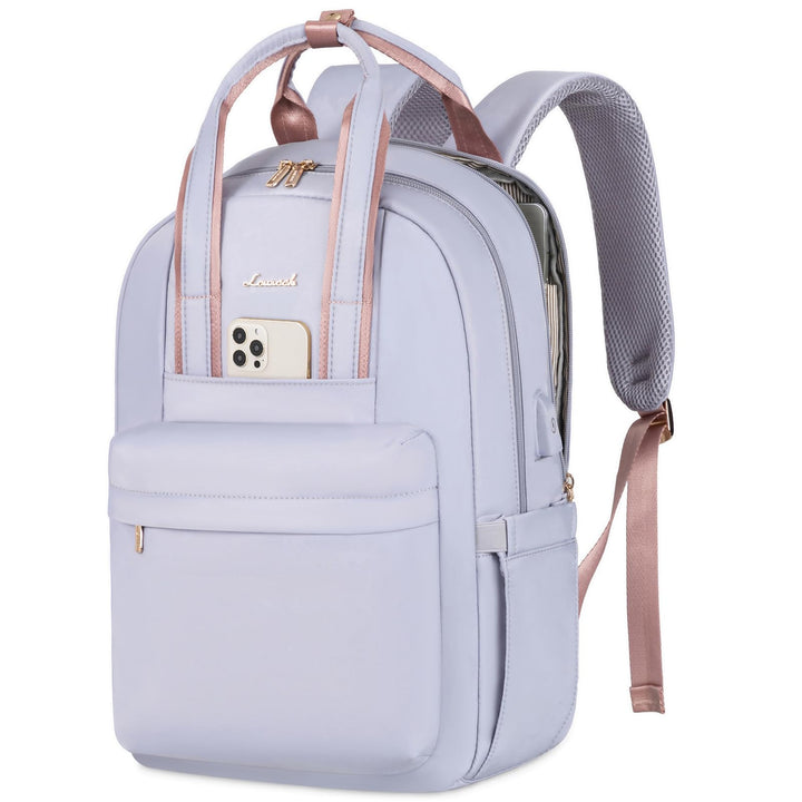 LOVEVOOK Rucksack Damen, 15,6 Zoll Laptoptasche Wasserdicht Schulrucksack Mädchen Teenager Daypacks