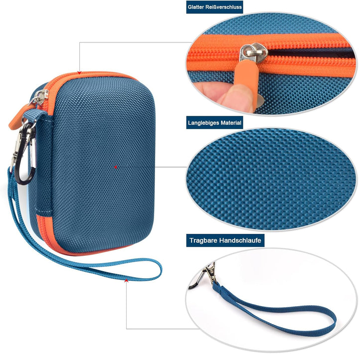 Tragetasche Kompatibel mit JBL Go 4 - tragbarer Bluetooth-Lautsprecher Box Pro Sound, Auch für Go 3/