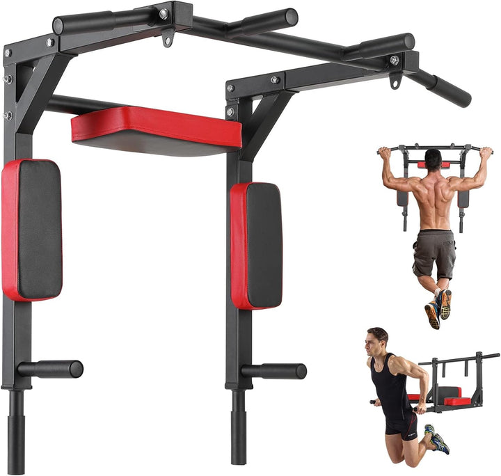 Klimmzugstange Wand, Multigriff Klimmzug Trainingsgewicht bis zu 200kg, Trainings Halterung mit Mult