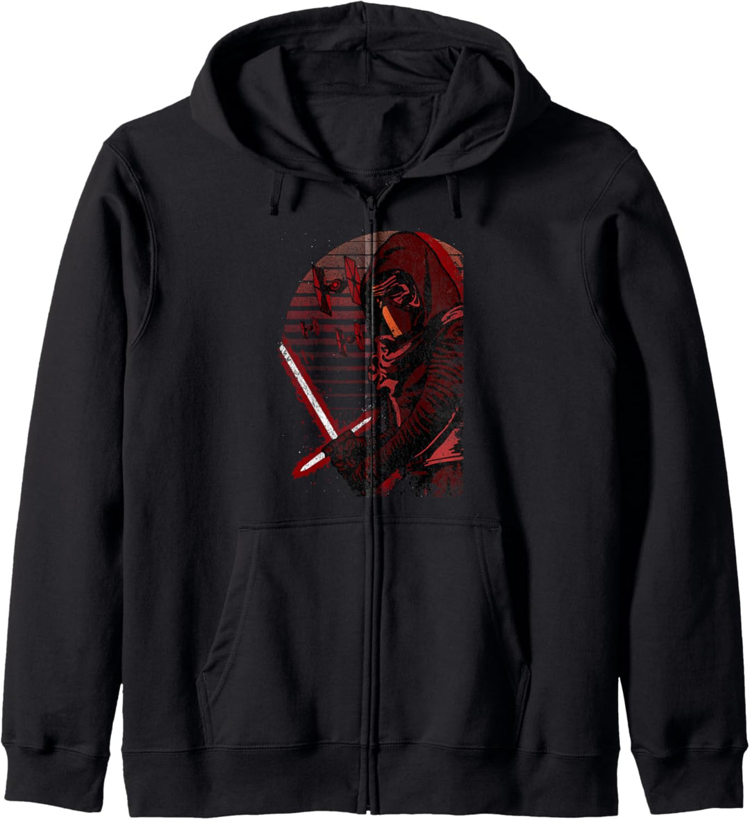 Star Wars The Force Awakens Kylo Ren TIE Fighter Portrait Kapuzenjacke