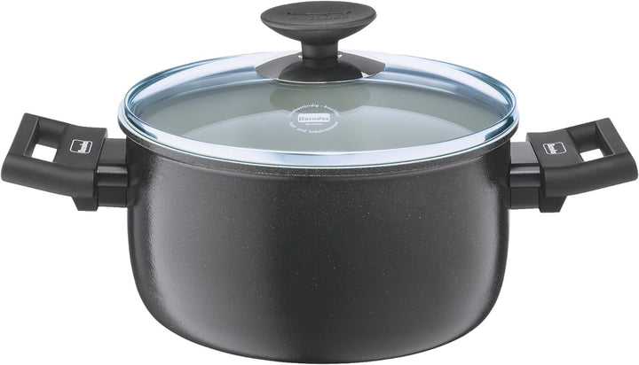 Berndes Alu Specials Kochtopfset, 4-teilig, 16-24 cm, 013201, Weiss, Keramik, Aluminium