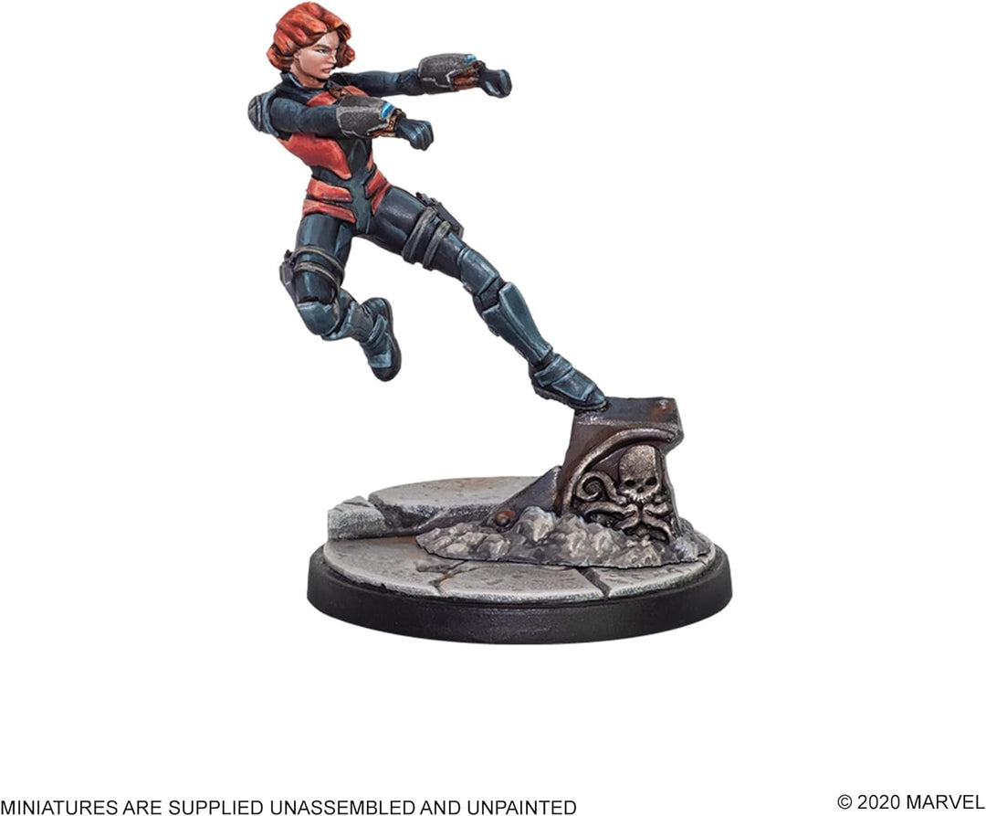 Atomic Mass Games - Marvel Crisis Protocol: Character Pack: Hawkeye and Black Widow - Miniature Game