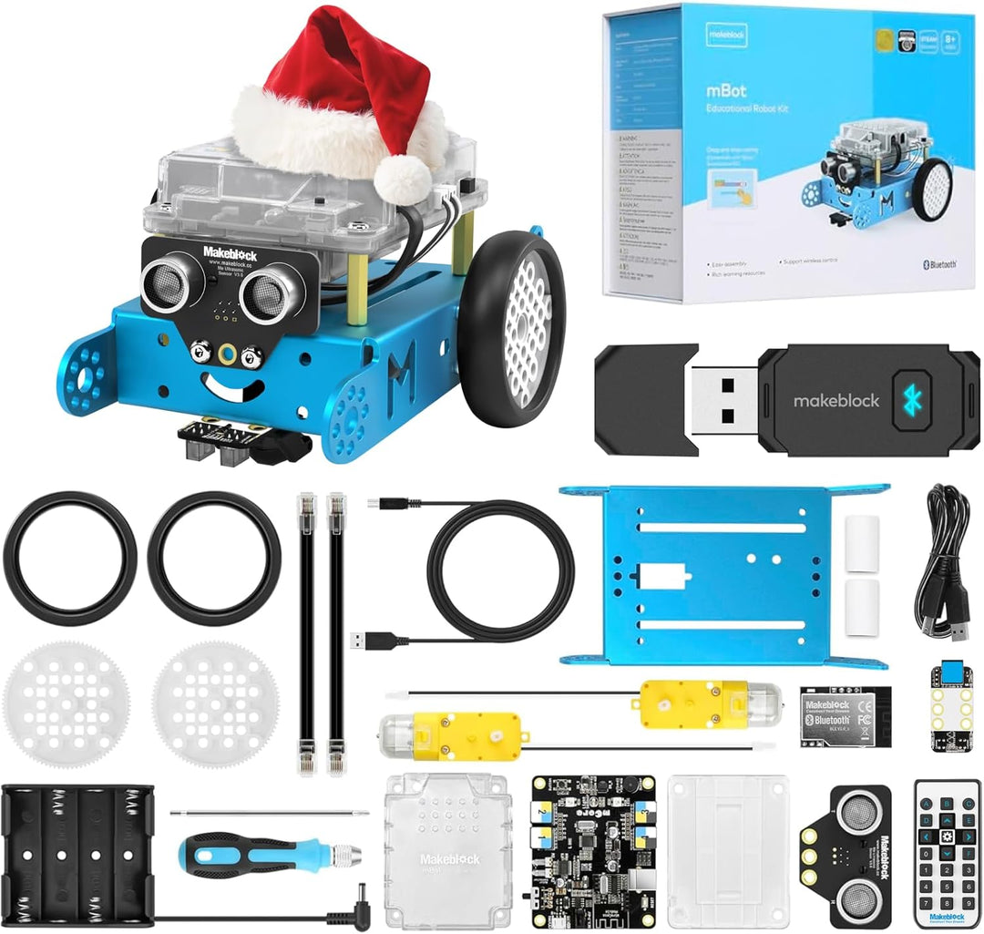 Makeblock mBot Robot Car STEM Spielzeug Programmierbares Roboticset mit Dongle Roboter Programmierba
