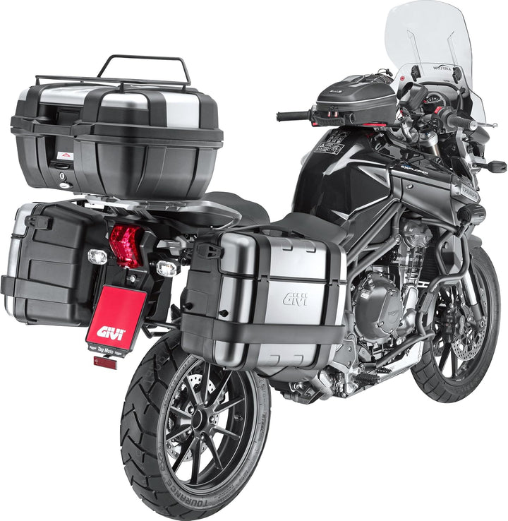 Givi SRA6403 Topcase Träger Monokey Koffer, Aluminium, TU EU