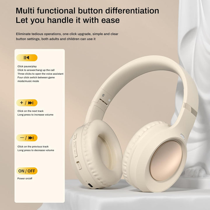 Katzenohr Kopfhörer Kindergeburtstag Geschenke Kind LED Katzenohren Einhorn Bluetooth Kabellose Over