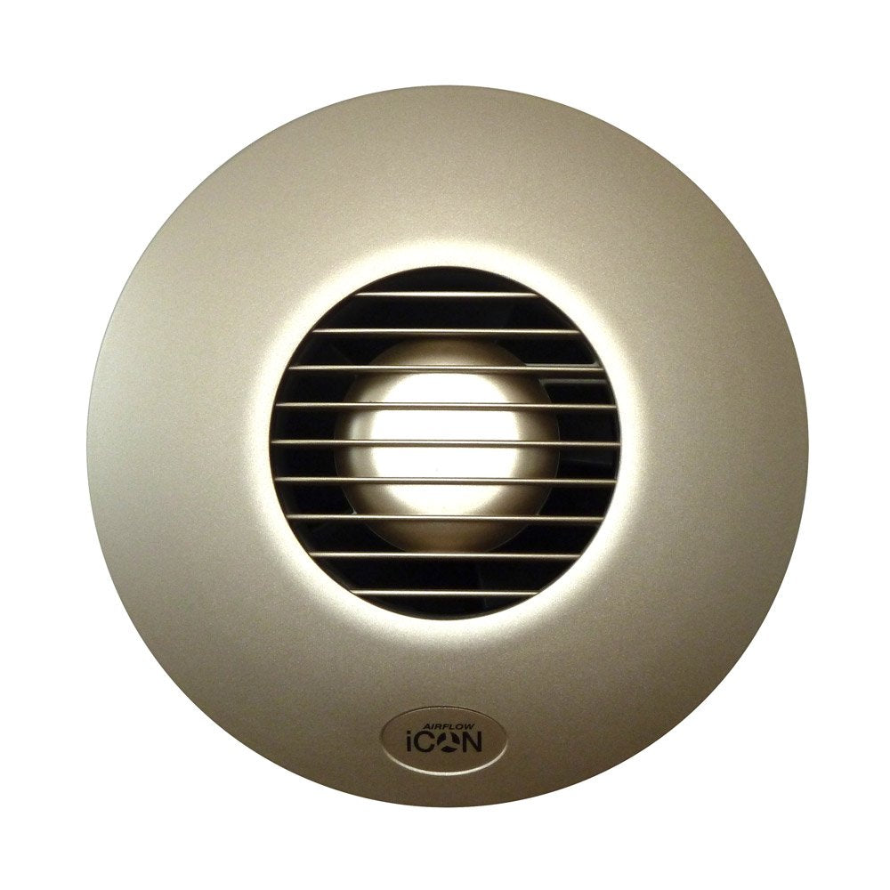 Airflow iCON 60 Lüfterabdeckung in elegantem Sandstein (Gold) – Perfekt passend zu Ihrer hochwertige