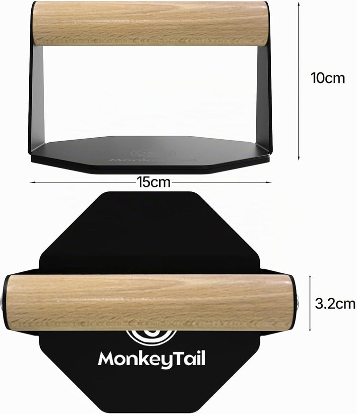 MonkeyTail Liegestützgriffe – Home Gym Ausrüstung für Push-Ups &amp; Armmuskeltraining – Schaumgriff (Sc