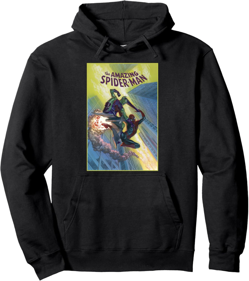 Marvel Spider-Man Goblin Battle Comic Cover Pullover Hoodie