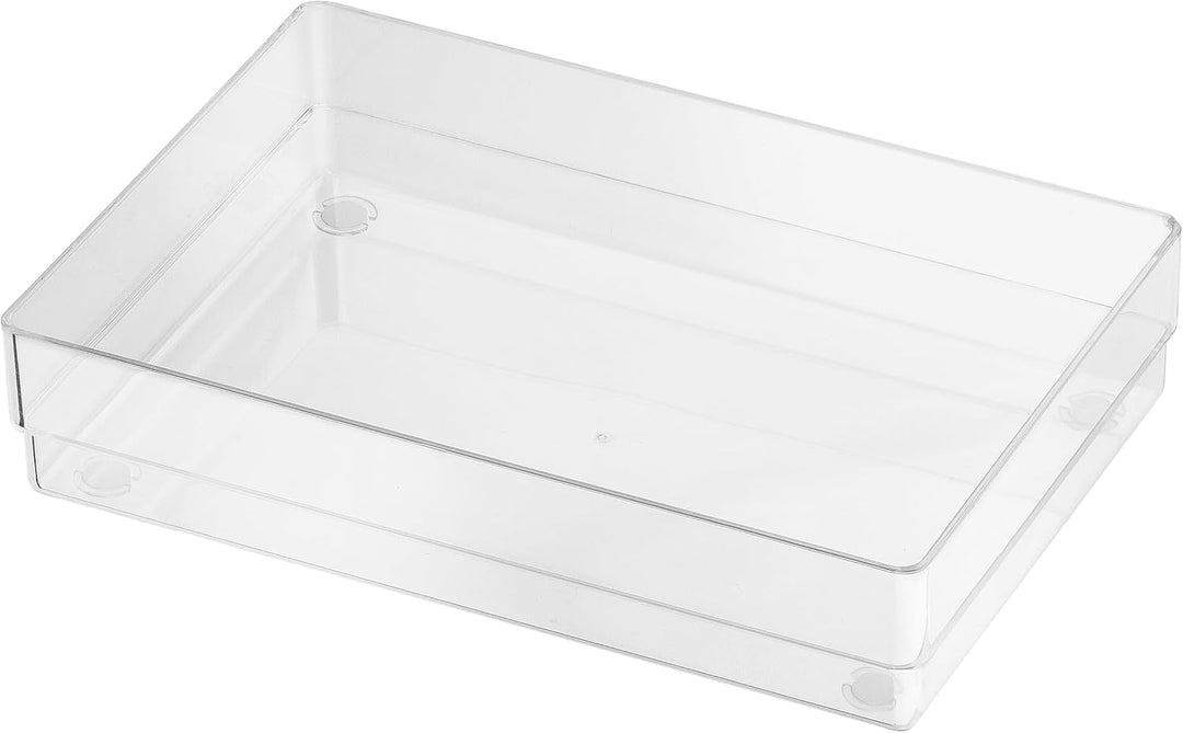 helit H6130002 - Schubladen Organizer the organizer, 13-teilig, transparent, Aufbewahrungsbox