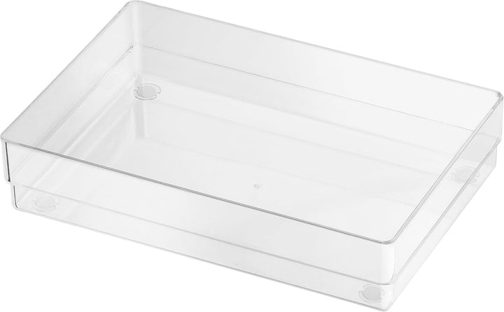 helit H6130002 - Schubladen Organizer the organizer, 13-teilig, transparent, Aufbewahrungsbox