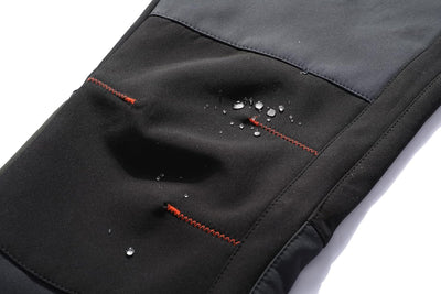 BenBoy Herren Wanderhose Wasserdicht Softshellhose Outdoorhose Winddicht Warm Gefüttert Skihose Snow