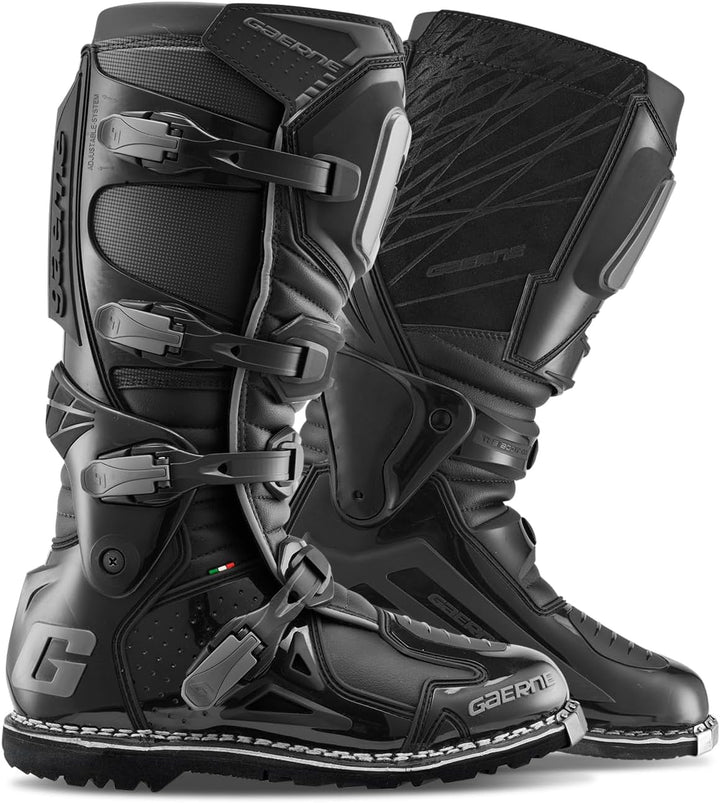 Gaerne Motocross-Stiefel Fastback Endurance 44 EU Schwarz, 44 EU Schwarz