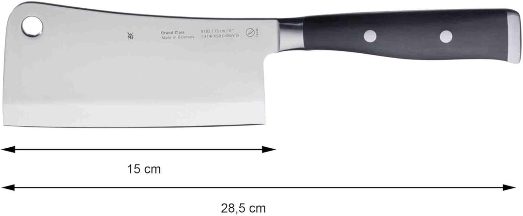 WMF Grand Class Chinesisches Hackmesser 28,5 cm, Made in Germany, Messer geschmiedet, Performance Cu