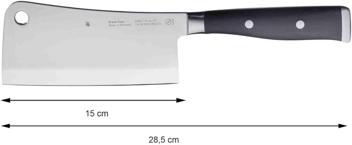 WMF Grand Class Chinesisches Hackmesser 28,5 cm, Made in Germany, Messer geschmiedet, Performance Cu