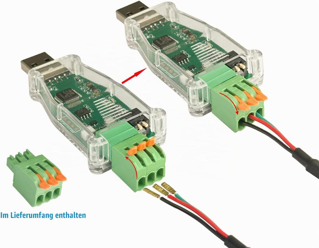 DSD TECH SH-C31A USB-zu-CAN-Adapter mit FD-Unterstützung basierend auf Canable 2.0