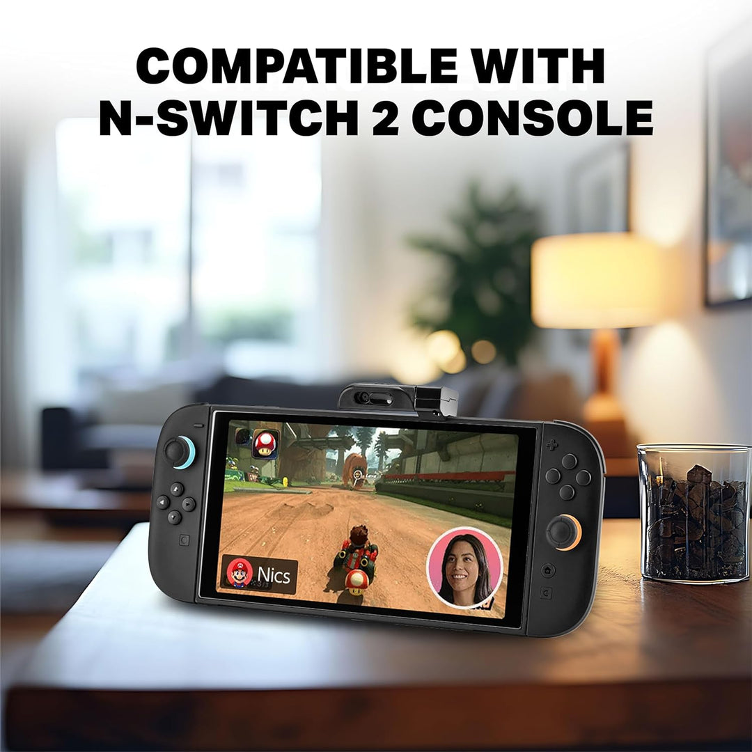 NITHO 1080P Full HD Webcam Kompatibel mit Switch 2, USB-C Kamera für Video-Chat und kompatible Spiel