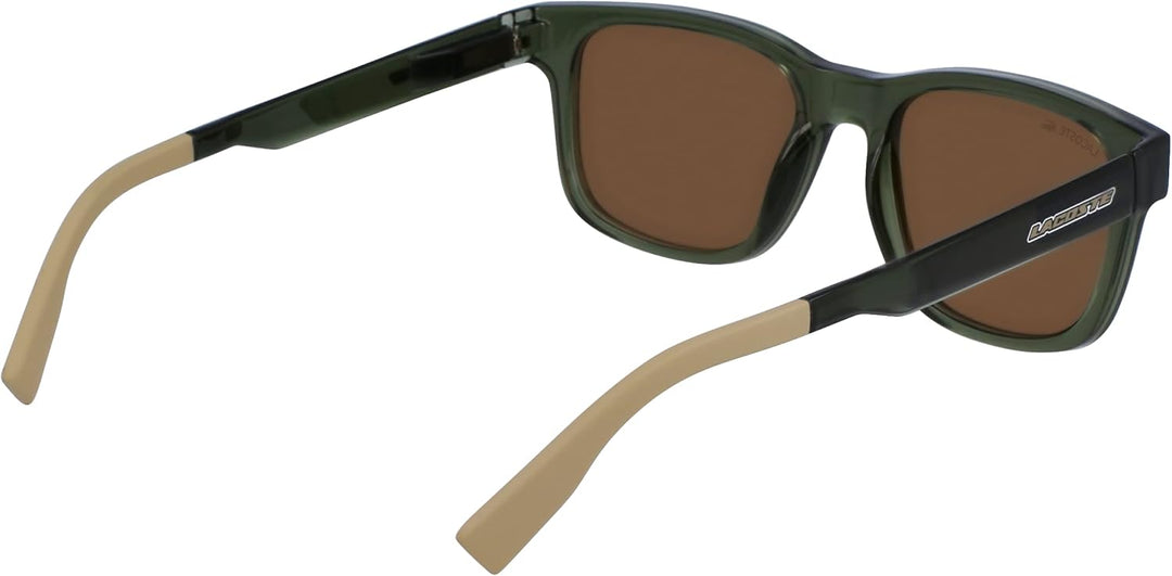 Lacoste Jungen Sonnenbrille Einheitsgrösse Khaki, Einheitsgrösse Khaki