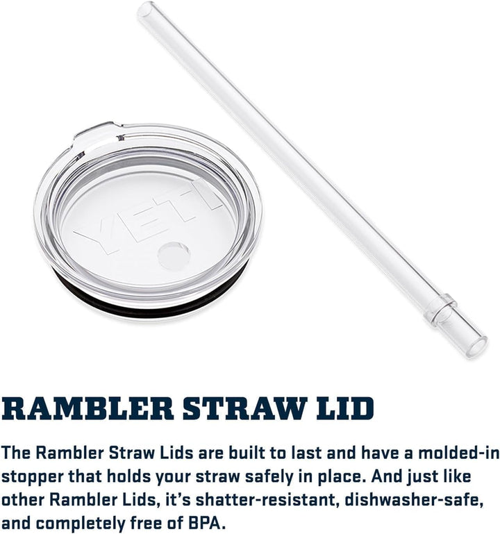 YETI Rambler Strohbecher, Edelstahl, Beekeeper, 35 oz (1035 ml), Beekeeper