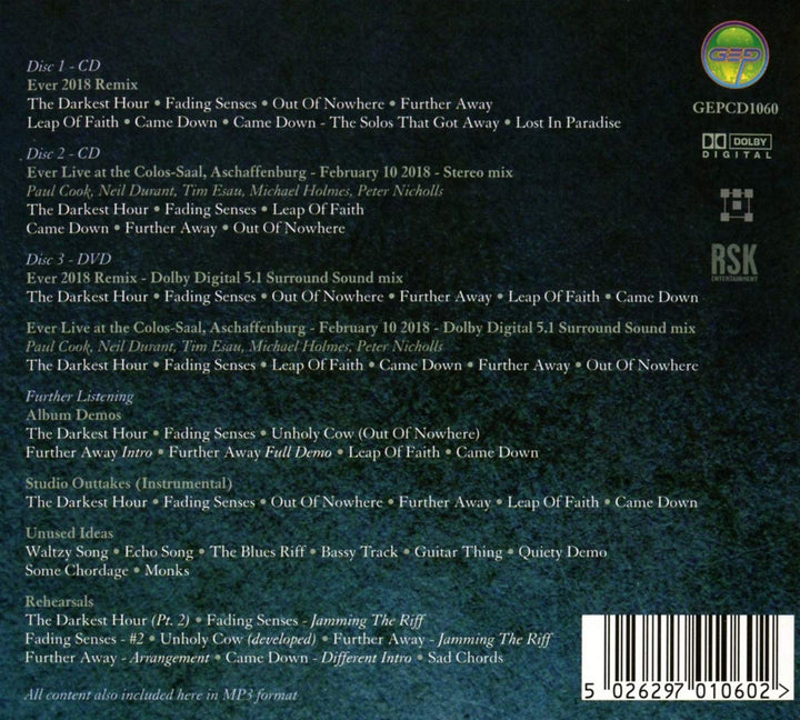 25th Anniversary Collector's Edition, Audio-CD