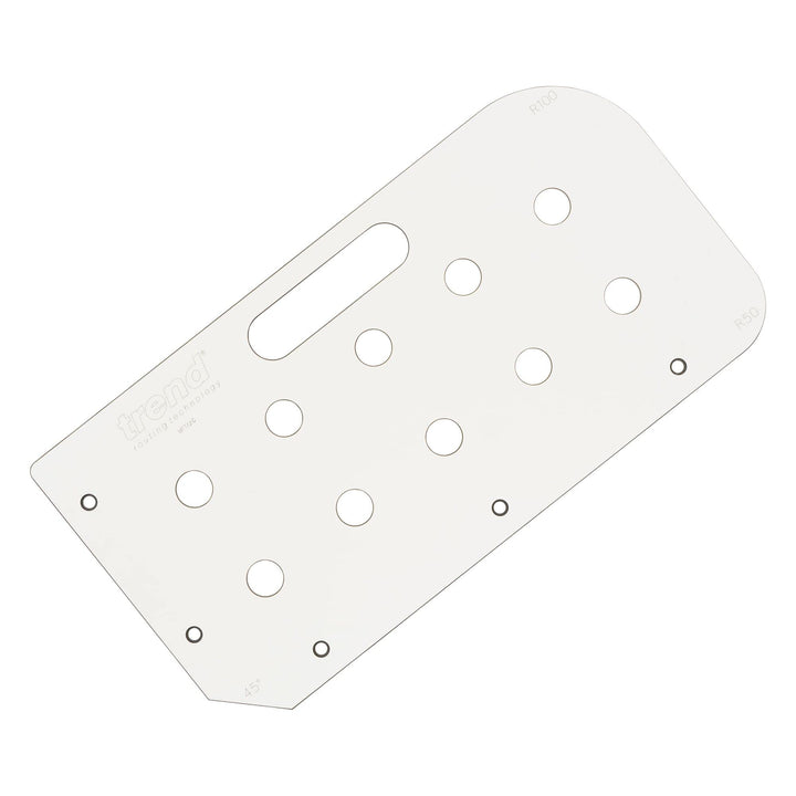 Trend Multifunktionale Tischfrässchablone, MFT-Stil Arbeitsplatten, kompatibel mit Tauchfräse, strap