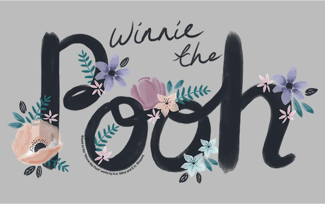 Disney Jungen Winnie der Puuh Name Art Hoodie, Athletisch Heather, S