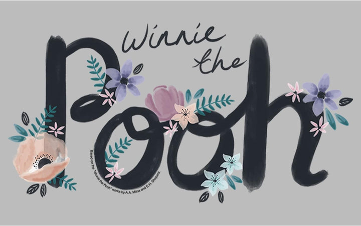 Disney Jungen Winnie der Puuh Name Art Hoodie, Athletisch Heather, S