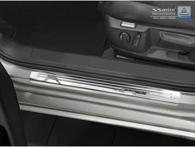 Avisa INOX Door sill Protectors Compatible with Volkswagen Passat 3G Sedan/Variant 2014- - 'Special