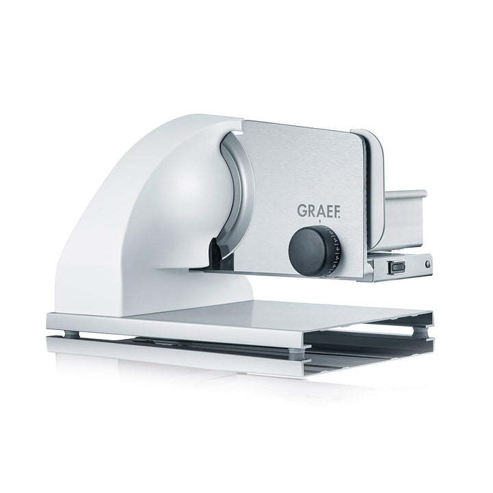 GRAEF SKS901EU Allesschneider, aluminium eloxiert/weiss Aluminium Eloxiert / Weiss, Aluminium Eloxie