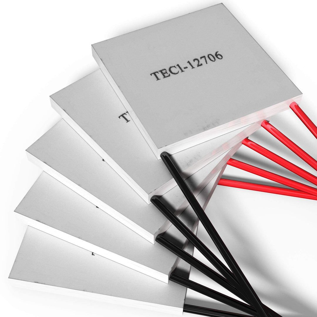 Peltierelement Thermoelectric Module Peltier TEC 12V [TEC1-12706] [60W] [5 Stück] | Thermoelektrisch