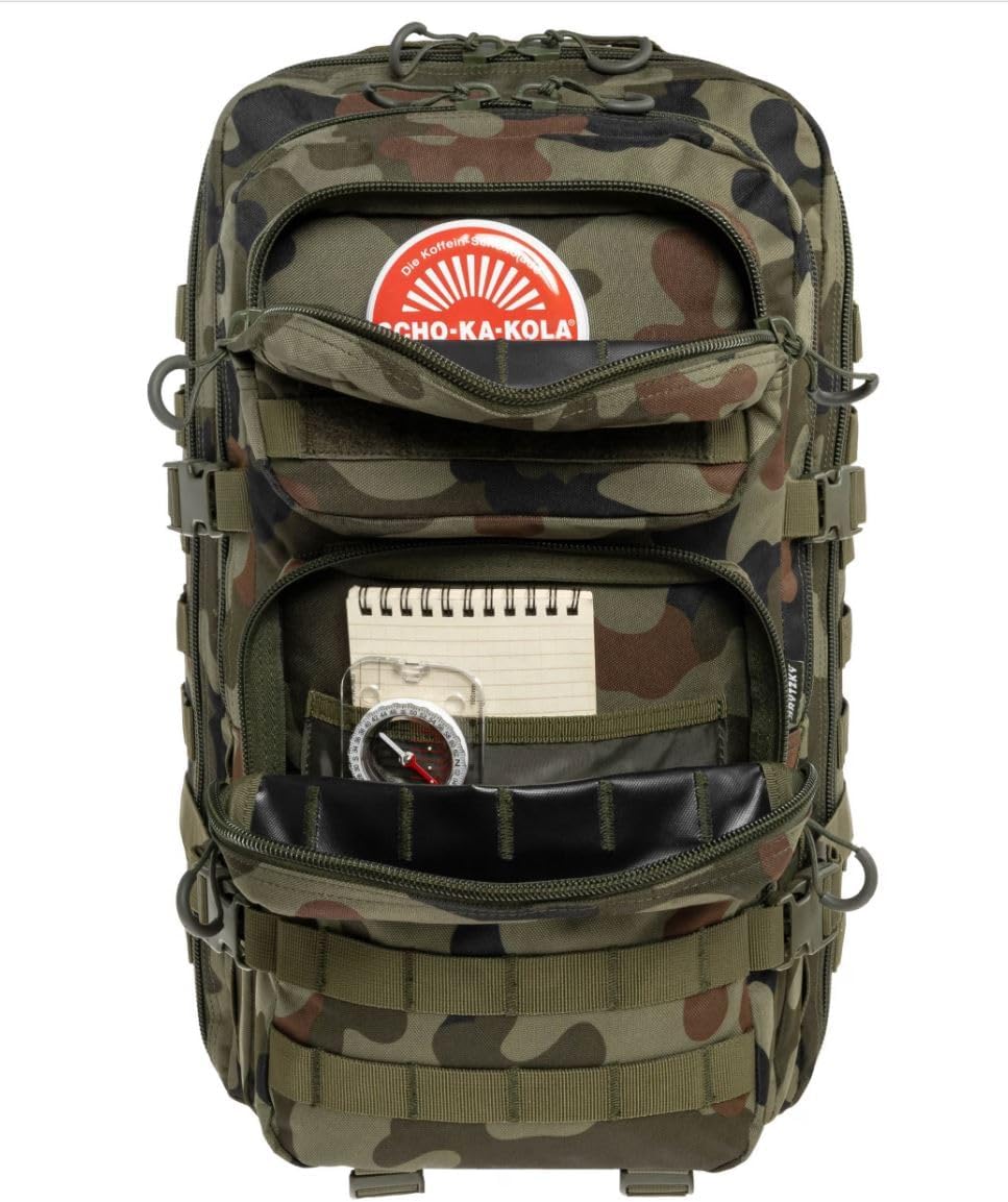Tactical Polygon Large 36L Taktischer Rucksack – PL Woodland | Militär & Outdoor Rucksack Herren | M