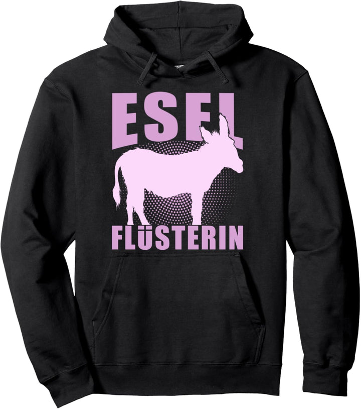 Esel Flüsterin Esel Pullover Hoodie