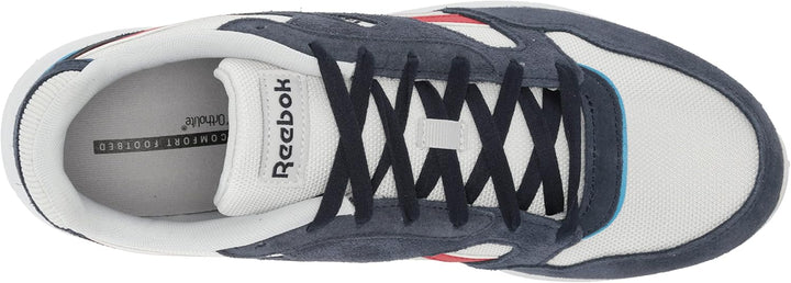 Reebok Unisex Gl1000 Sneaker 40.5 EU Cold Grey Vector Navy Radiant Aqua, 40.5 EU Cold Grey Vector Na