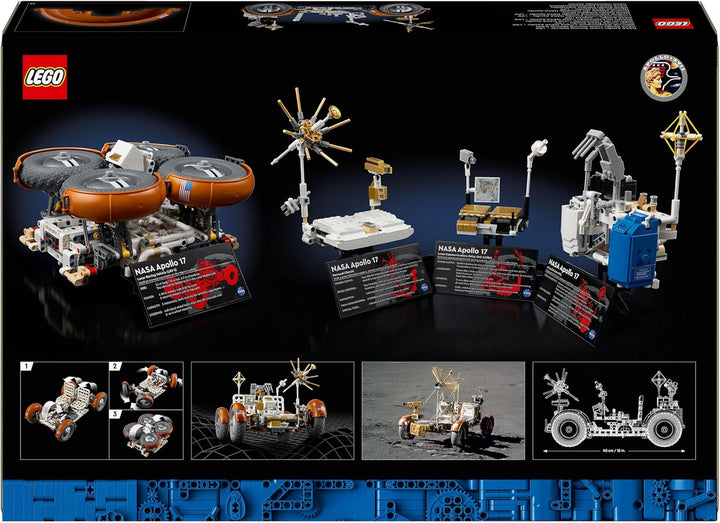 LEGO Technic NASA Apollo Lunar Roving Vehicle (LRV), Mondrover-Modell für Erwachsene; Raumfahrt-Samm