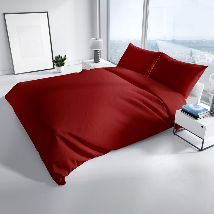 Leonado Vicenti Baumwolle Bettwäsche Uni 135x200 155x200 155x220 200x200 200x220 220x240 wählbar, 3t