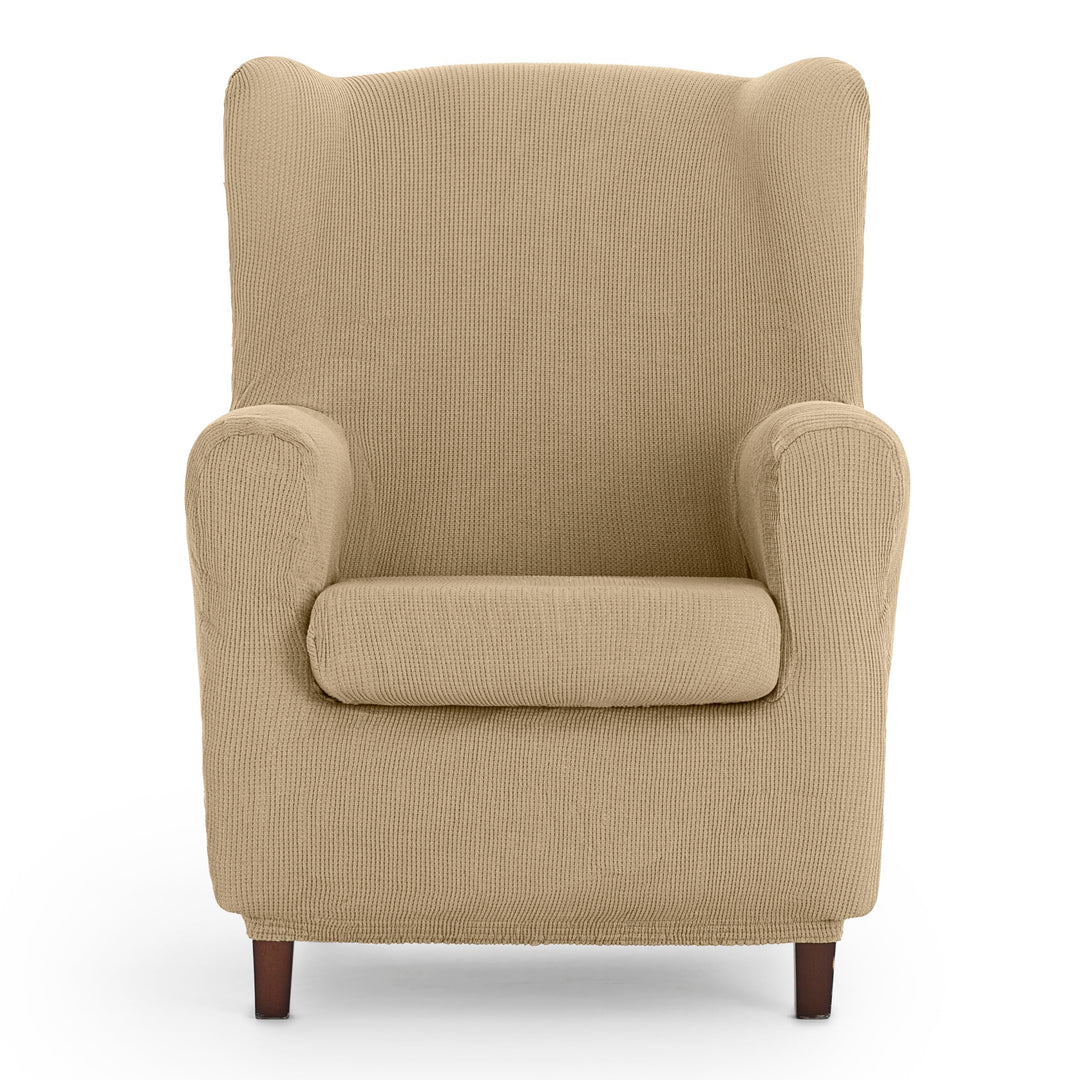 Eysa Ulises elastisch Sofa überwurf ohrensessel, Polyester-Baumwolle, 01-beige, 37 x 5 x 29 cm, 01-b
