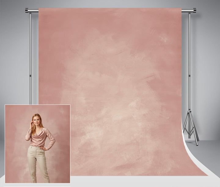 Kate Backdrops 1,5x2,2m Solid Pink Hintergrund Sweet Cream Pink Mikrofaser Fotografie Hintergrund Fa