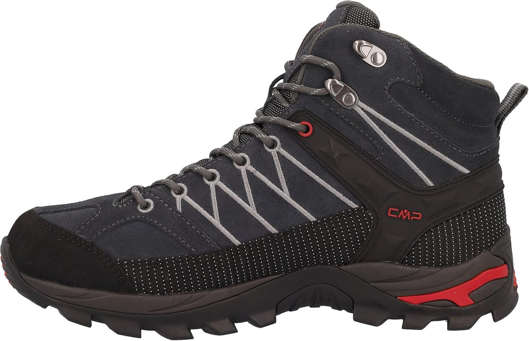 CMP RIGEL Jungen Trekking & Wanderhalbschuhe 41 EU Titanio Ferrari, 41 EU Titanio Ferrari
