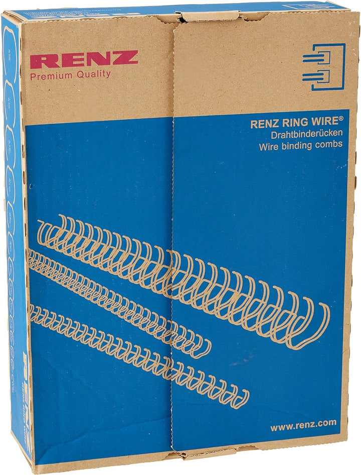 Renz One Pitch Drahtkamm-Bindeelemente in 2:1 Teilung, 23 Schlaufen, Durchmesser 32.0 mm, 1 1/4 Zoll