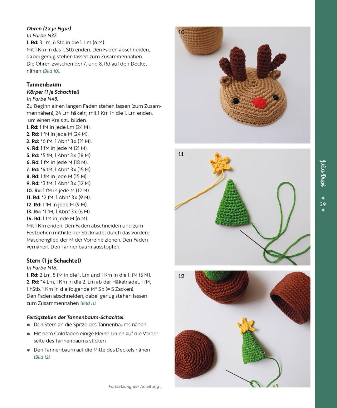 Sweet Christmas – Das Amigurumi-Häkelbuch: Über 30 Figuren und Accessoires zu Weihnachten häkeln – m