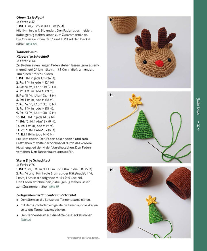 Sweet Christmas – Das Amigurumi-Häkelbuch: Über 30 Figuren und Accessoires zu Weihnachten häkeln – m