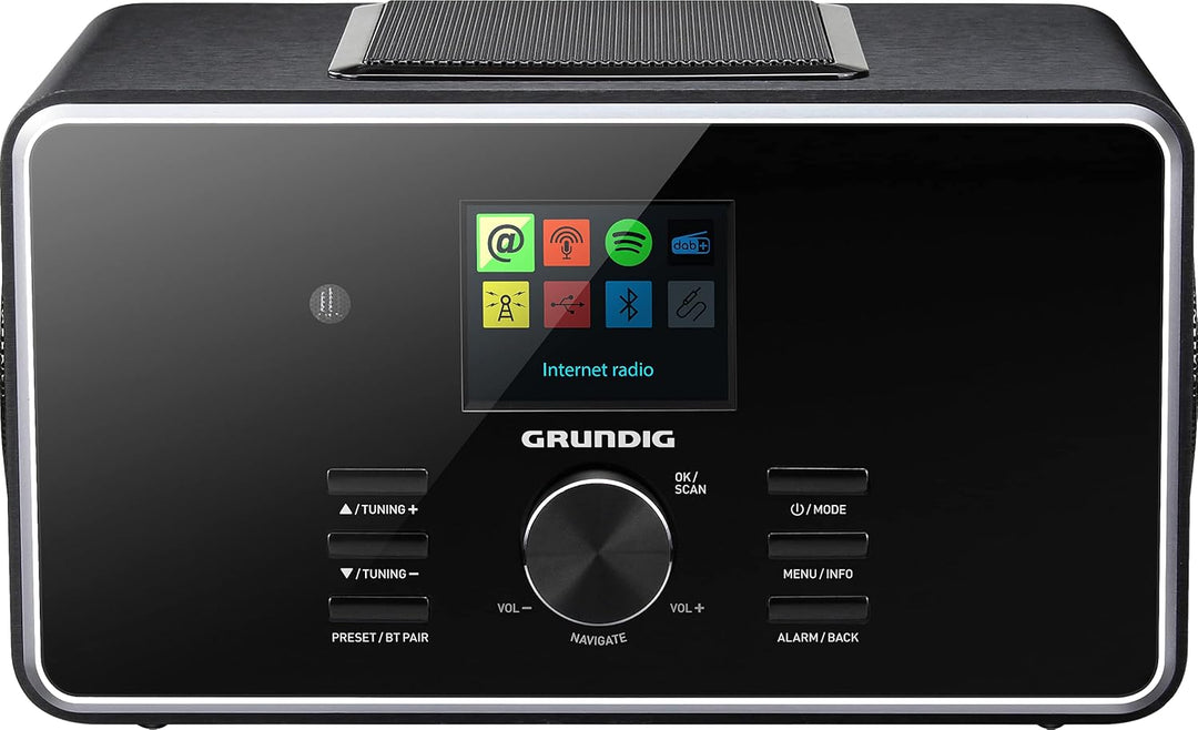 GRUNDIG GIR1080 DTR 6000 X All-In-One“ Radio & GIR1090 DTR 6000 X All-In-One Internet- und Digitalra