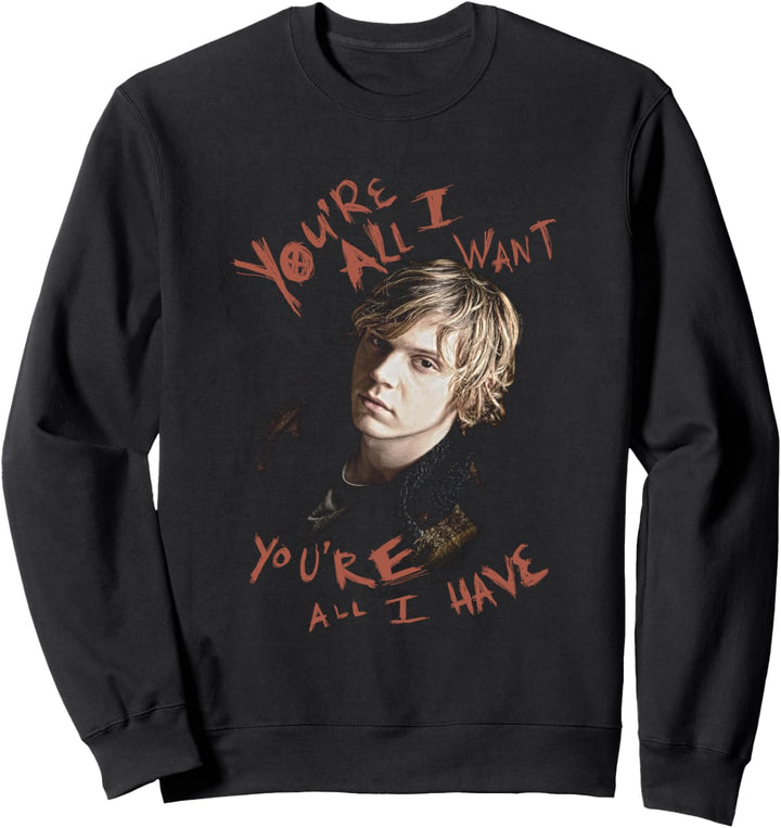 American Horror Story Murder House Du Bist Alles wa ich Will Sweatshirt